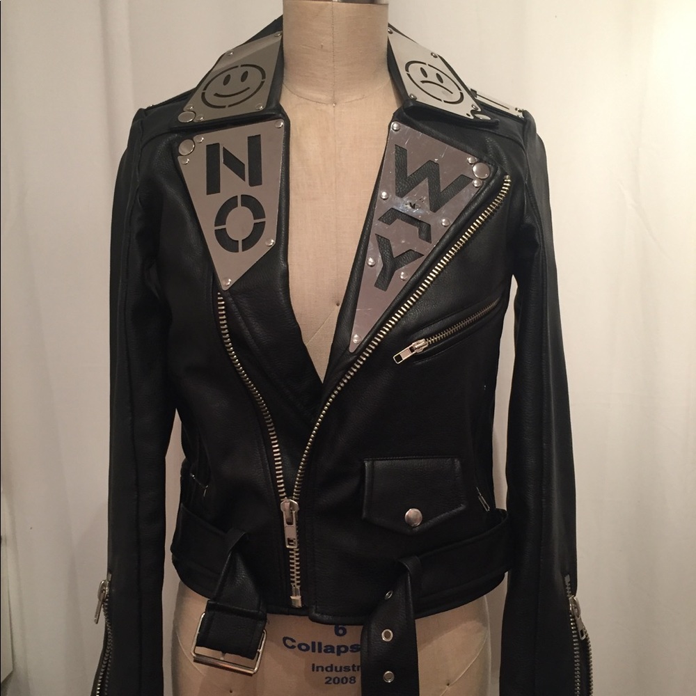 🚫SOLD🚫Unif No Way moto jacket